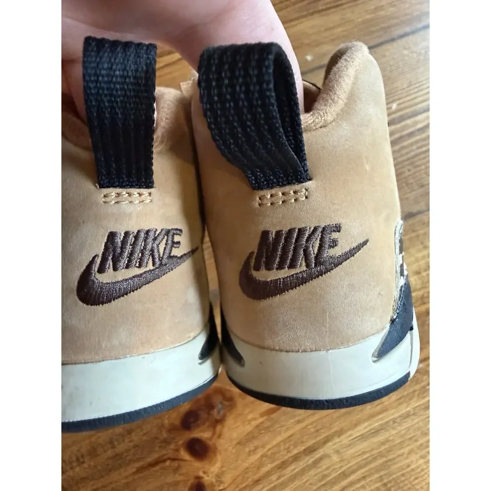 Jordan MVP TD 678 Flax Baroque Brown Black Wheat Toddler Size 7